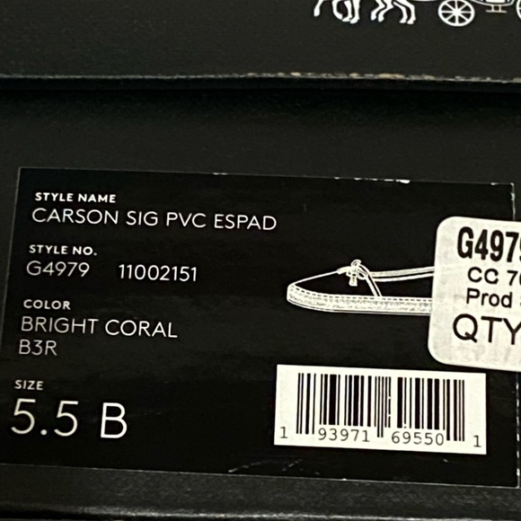 Coach Carson espadrille - Picture 8 of 8